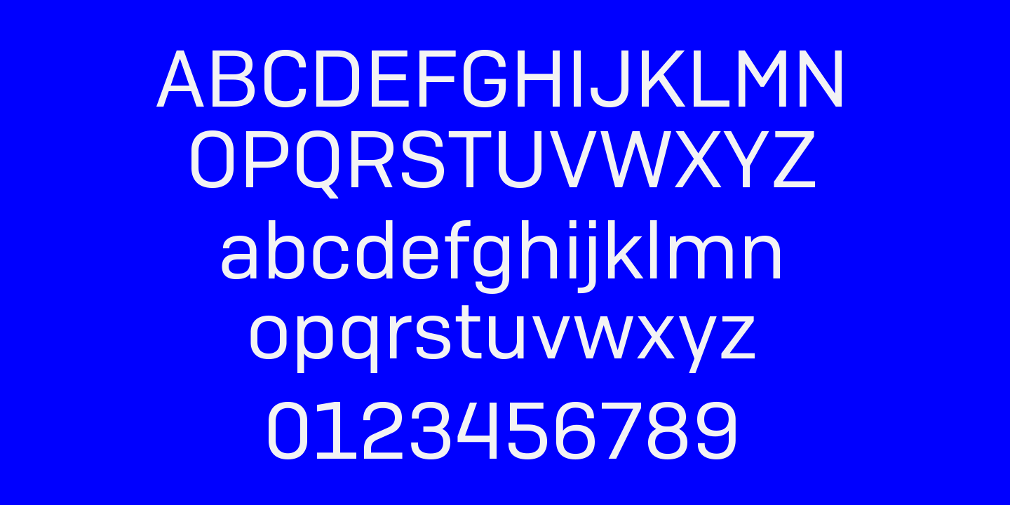 Przykład czcionki Camber Italic